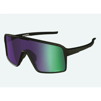 Melon Kingpin Sunglasses trail All Black/Violet Chrome HS