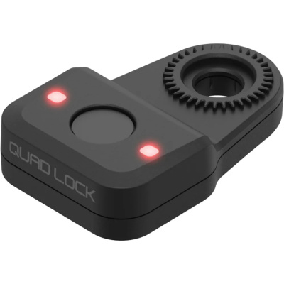 Quad Lock Bike Alarm and finder Finder Black