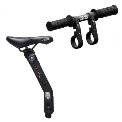 Shotgun 2.0 Child Bike Seat Black