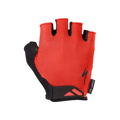 Specialized Body Geometry Sport Gel Short Finger Gloves in Red