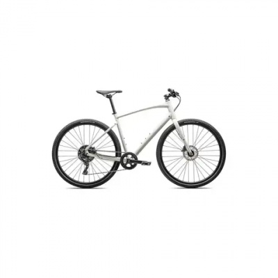 Specialized Sirrus X 2.0 Hybrid Bike In Gloss Dune White/Dove Grey Reflective