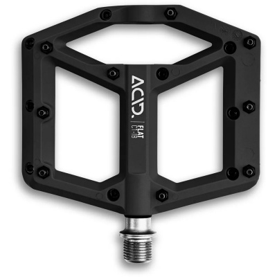 Acid C1-IB Flat Mountain Bike Pedals in Black