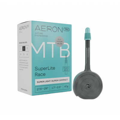 Aeron TPU MTB SuperLite Race Inner Tube -  27.5-29 x 1.7-2.5