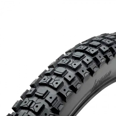 Benno Bikes Knobby Dirt Tyre in Black - 24 x 2.50