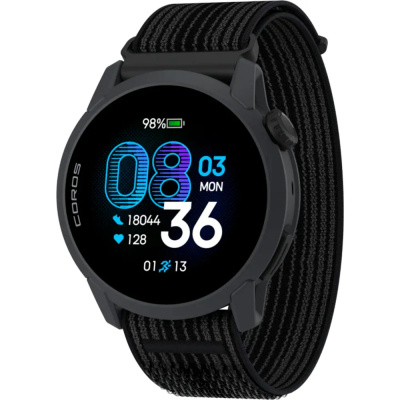 Coros PACE 4 GPS Sport Watch in Black with Nylon Strap