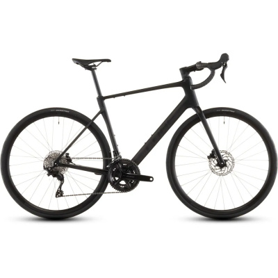 Cube Attain C:62 Race Road Bike in Blackline