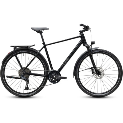 Cube Kathmandu EXC Hybrid Bike in Darkcosmos and Reflex