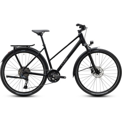Cube Kathmandu EXC T Hybrid Bike in Darkcosmos and Reflex