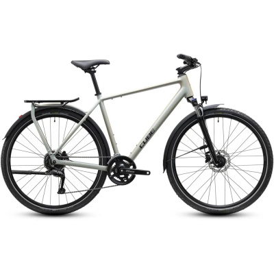 Cube Kathmandu ONE Hybrid Bike in Glintsand and Black