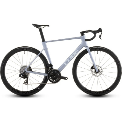 Cube Litening Air C:68X Pro Road Bike in Skyscraper and White