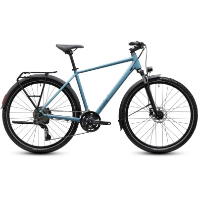 Cube Nature Pro FE Hybrid Bike in Surfblue and Blue