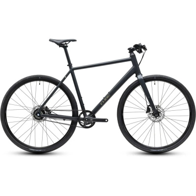 Cube Nulane Deluxe EXC Hybrid Bike in Grey and Chrome
