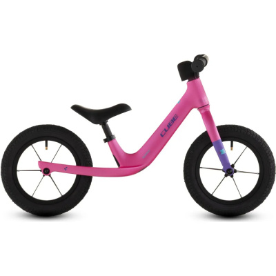Cube Numove 120 Walk 12 Inch Kids Balance Bike in Fucsia and Plum