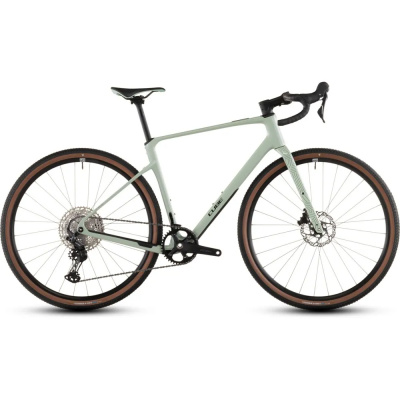 Cube Nuroad C:62 ONE Gravel Bike in Aloegreen and Black