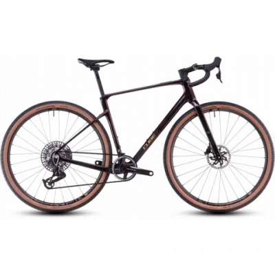 Cube Nuroad C:62 SLX Gravel Bike in Solareclipse and Aurum