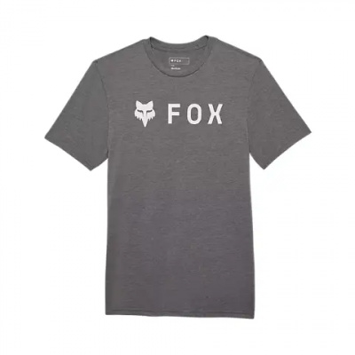 Fox Absolute Tech Short Sleeve Tee in Heather Graphite
