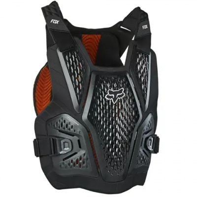 Fox Raceframe Impact Soft Back CE D3O Mountain Bike Chest Guard in Black