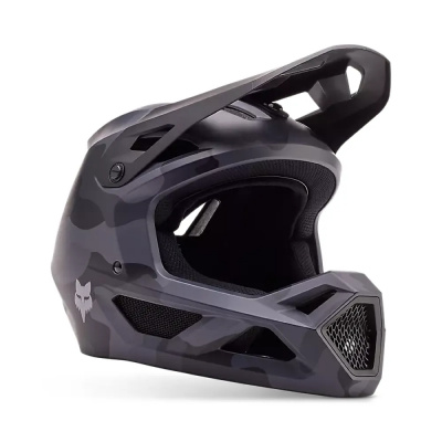 Fox Rampage Camo MIPS Full Face Mountain Bike Helmet in Black Camo