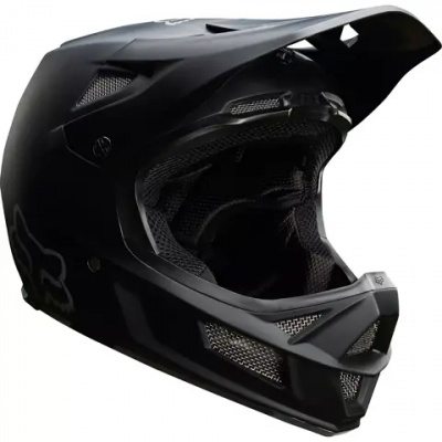Fox Rampage Comp Full Face Mountain BIke Helmet in Matte Black
