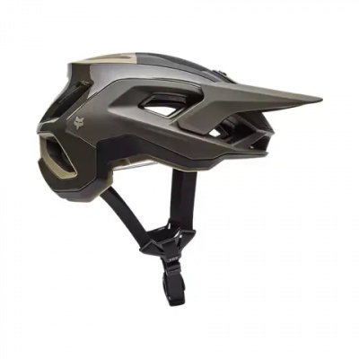 Fox Speedframe RS Paranoid Mountain Bike Helmet in Military Green
