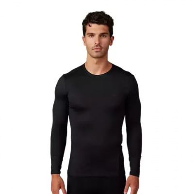 Fox Tecbase Long Sleeve Shirt in Black