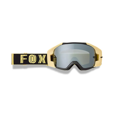 Fox Vue Inning Vivid Mirrored Lens Mountain Bike Goggles in Black