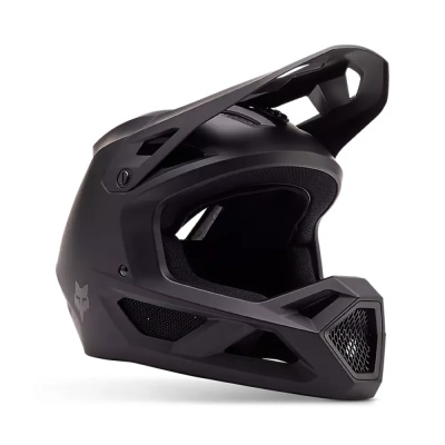 Fox Youth Rampage Full Face Mountain Bike Helmet in Matte Black