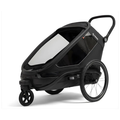 Hamax Outback Next Single Bicycle Trailer in Black