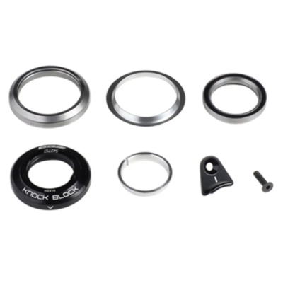 Headset Part Trek Knock Block Headset Assembly Black steerer odtapered 1-1/8 to 1-1/2spacer thicknesst applicable