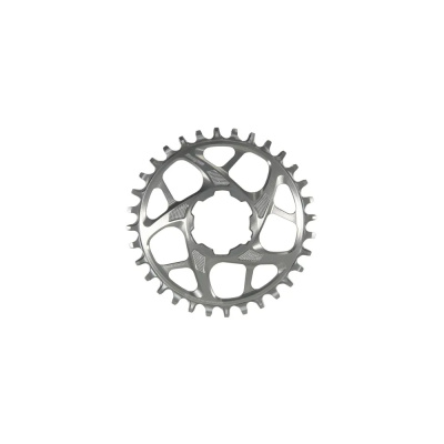 Hope R22 Spiderless Chainring in Silver - 34T