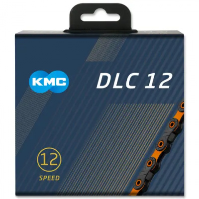 KMC X12 DLC 126L 12 Speed Chain in Orange