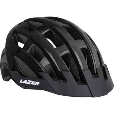 Lazer Compact Helmet In Black - Uni-Adult 54-61cm