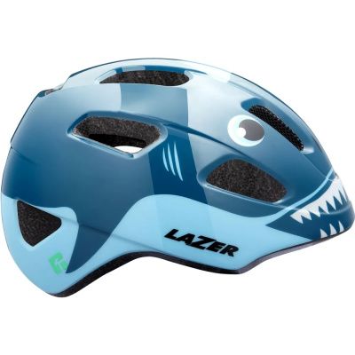 Lazer PNut 2.0 KinetiCore Kids Bike Helmet in Shark