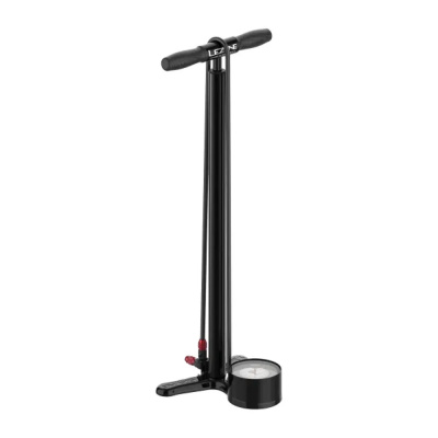 Lezyne Alloy Floor Drive Track Pump in Satin Black