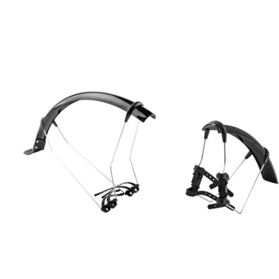 M Part QDR 700x38 Mudguard Pair in Black
