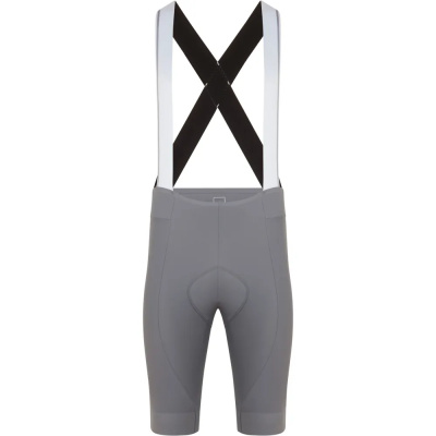 Madison Flux EIT Pad Lycra Bib Shorts in Steel Grey