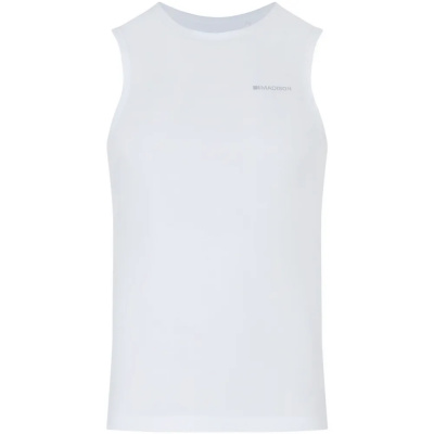 Madison Flux Isoler Mesh Sleeveless Baselayer in White