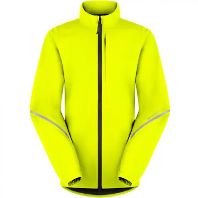 Madison Freewheel Women's Waterproof Cycling Jacket in Hi-Vis Yellow
