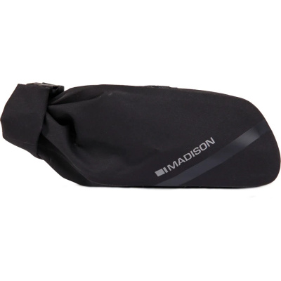 Madison Roam Waterproof Small Saddle Bag in Black - 0.5L