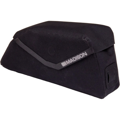 Madison Roam Waterproof Top Tube Bag in Black - 1L