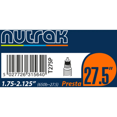 Nutrak Presta Inner Tube - 27.5/650b x 1.75 - 2.1