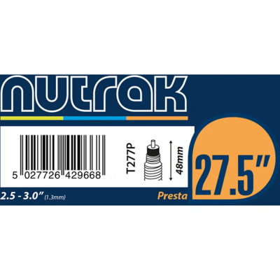 Nutrak Presta Inner Tube -27.5 x 2.5 - 3.0