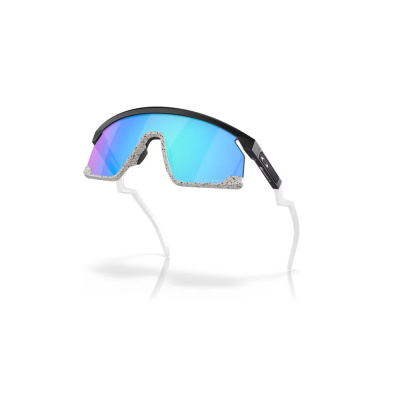 Oakley BXTR Sunglasses in Matte Black with Prizm Sapphire Lenses