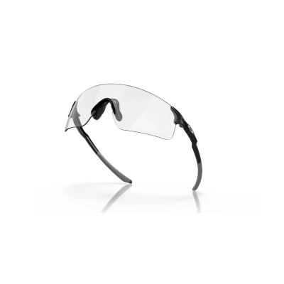 Oakley EVZero Blades Sunglasses in Matte Black with Clear to Black Iridium Photochromic Lenses