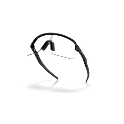 Oakley Sutro Lite S Sunglasses in Matte Black with Clear to Black Iridium Photochromic Lenses