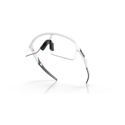 Oakley Sutro Lite Sunglasses in Matte White with Clear Photochromic Lenses