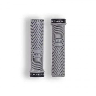 PNW Loam Mountain Bike Grips in Cement Grey - Regular