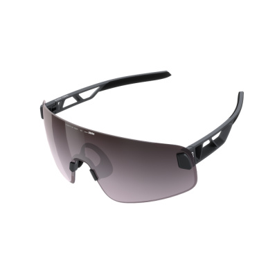 POC Elicit Toric Cycling Sunglasses in Uranium Black Clarity Road and Sunny Silver