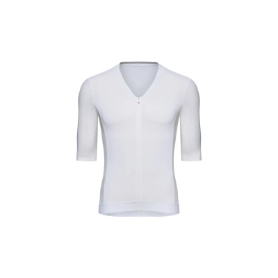 POC Men's Raceday Short Sleeve Cycling Jersey in Hydrogen White