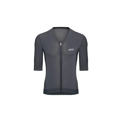 POC Men's Raceday Short Sleeve Cycling Jersey in Sylvanite Grey